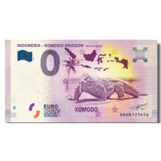 Nota 0€ indonesia - Komodo Dragon 2019-1